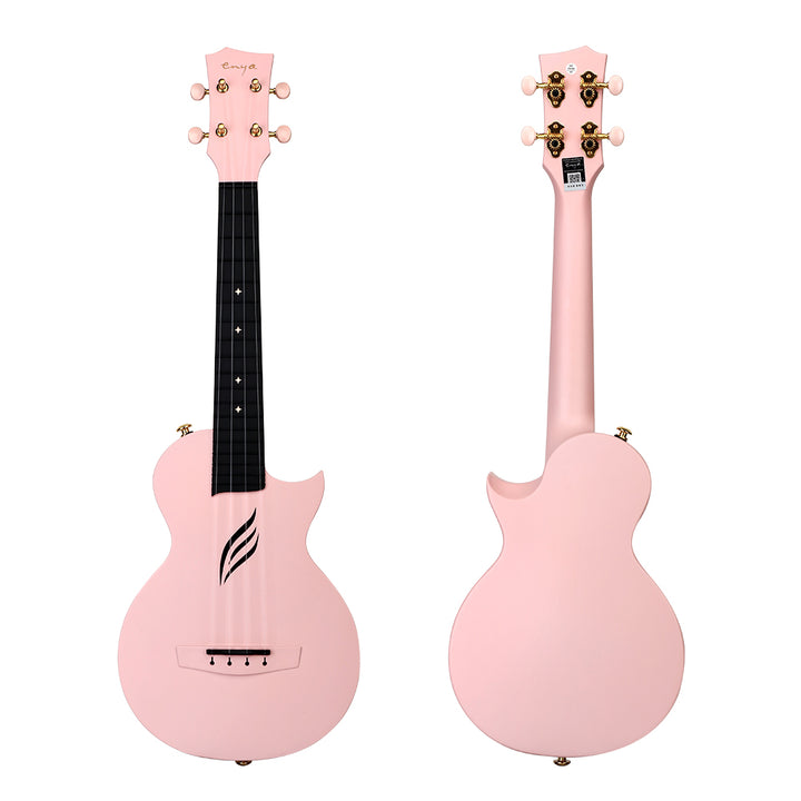 Enya Nova U Carbon Ukulele Pink – ENYA MUSIC INC