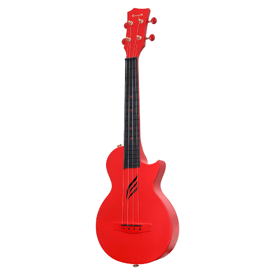 Enya Nova U Carbon Ukulele Red – ENYA MUSIC INC